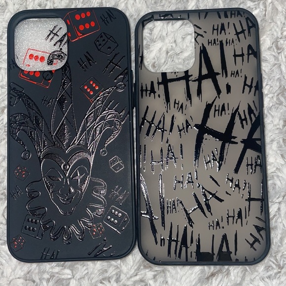 SimplyMdrn Case (2) , iPhone 12 Pro Max, Never used, Joker - Picture 2 of 3